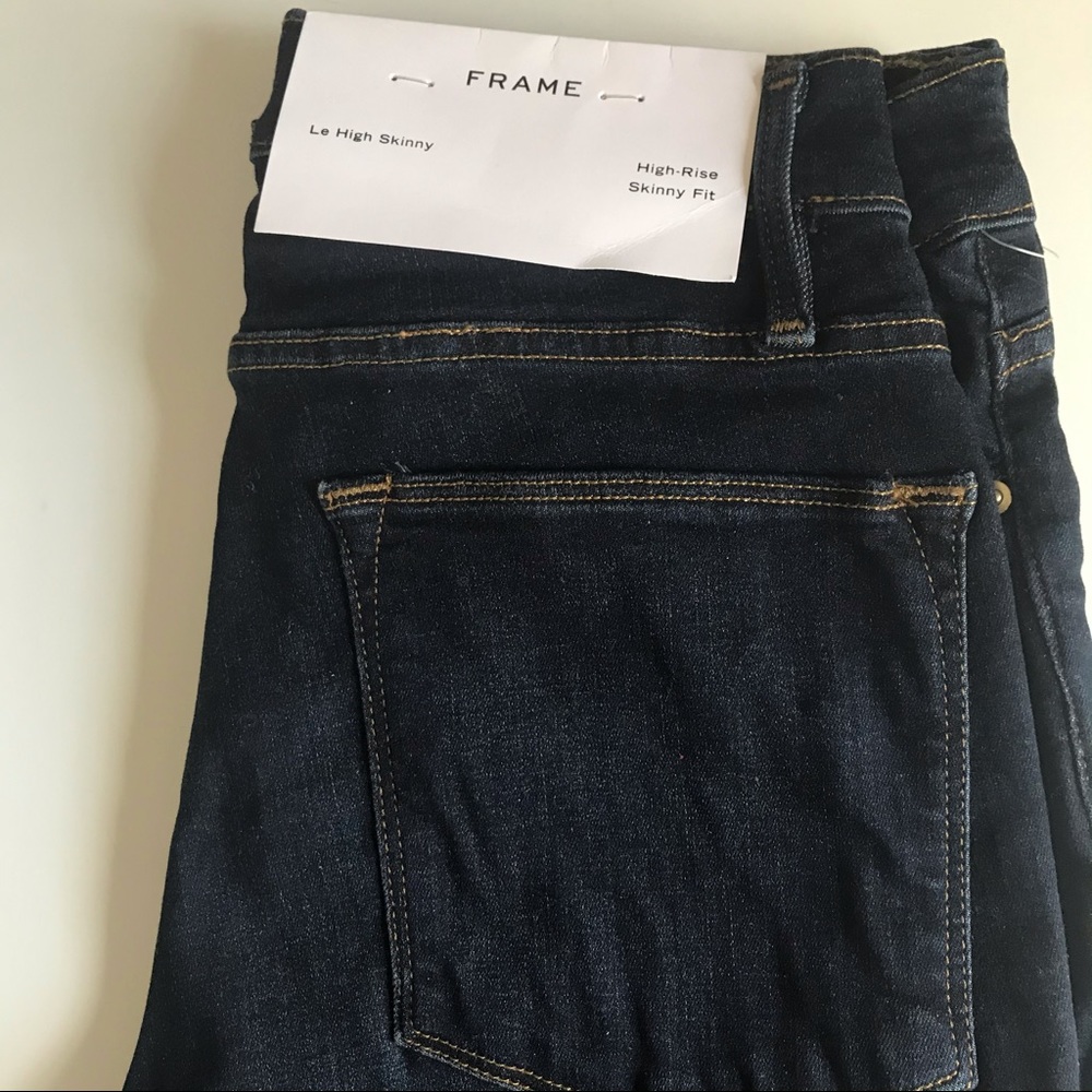 FRAME Le High Skinny